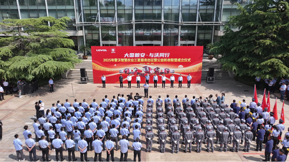 “党旗红”护航“麦浪黄” 潍柴雷沃党员先锋队再踏丰收征程